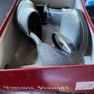 8M Varsavia Viamara Silver heels